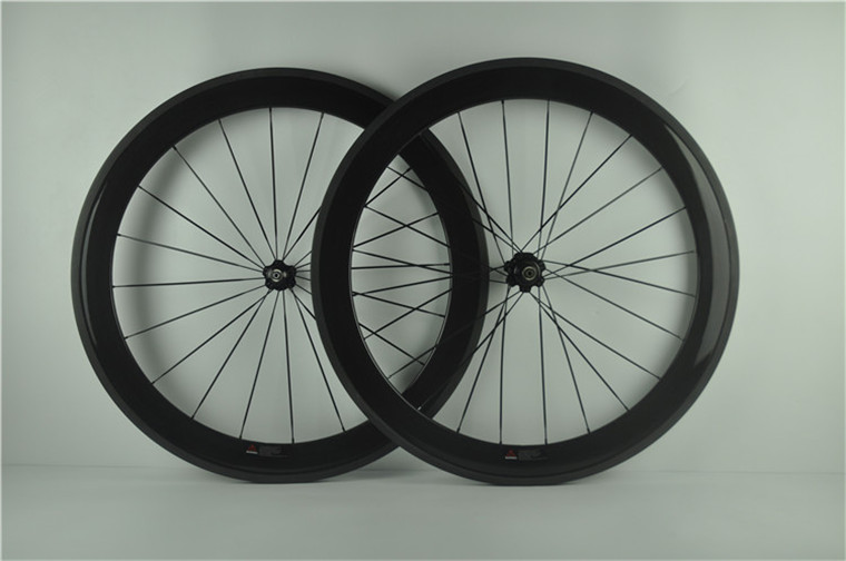 Light Electric Bike Parts 700c 60mm Carbon Road Bike Rim