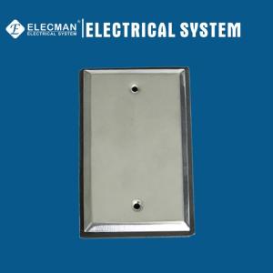Quality Aluminum 1 Gang Weatherproof Box Covers Blank Electrical Box Covers Device Mount wholesale