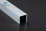 Mill Finished Aluminium U Profile 6mm Electrophoresis Treatment