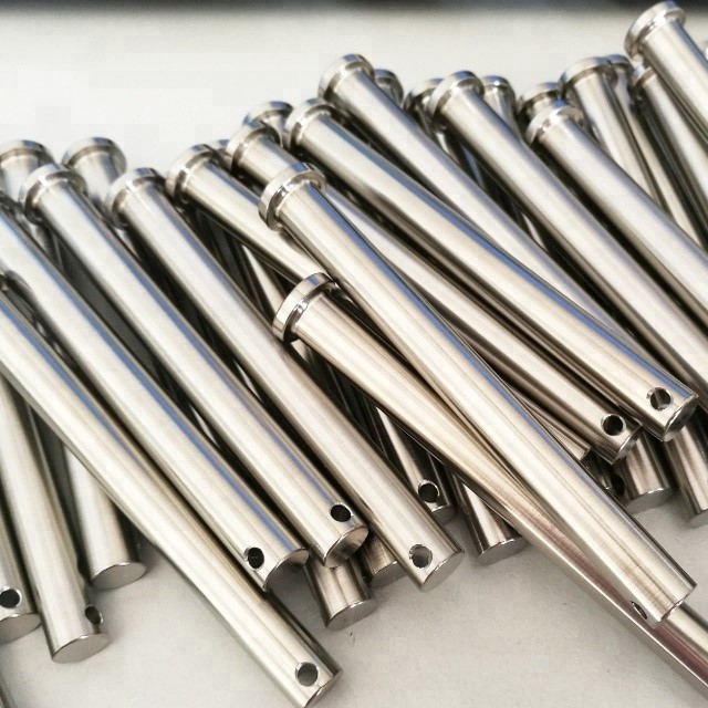 Universal Car Fitment Silver 3/8*3.71" Pin Natural Titanium Jacobs Ladder Eagle for Sprint Racing Purpose Replace/Repair
