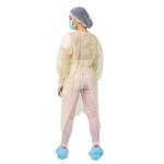 Lightweight Non Woven Sms Isolation Gown Breathable S-4XL Size