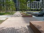 Durable Waterproof Hollow Composite Decking for Outdoor Flooring