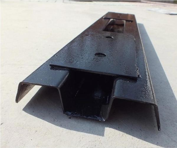 Railway Steel Sleeper Used for Railroad Tracks Uic865 36kg Rail BS75A BS80A