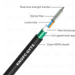 24core HDPE Armoured Fiber Optical Cable Underground Buried