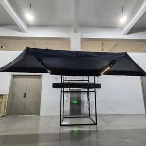 Quality Easy Installation Free Standing 180 Degree Awning Build In LED Light Strip wholesale
