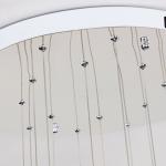 LED square pendant lights hotel villa large spiral staircase chrome Diamond