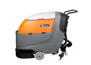 China LINATEX Rubber Battery Powered Floor Scrubber Steel Curved Squeegee 800mm on sale