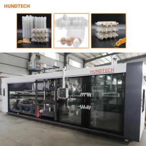 Quality 0.15mm Thickness Egg Tray Making Machine Hydraulic Thermoforming Carton Maker wholesale