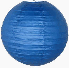 Plain Colors Hanging Paper Ball Lantern In 8" 10" 12" 14" 16"