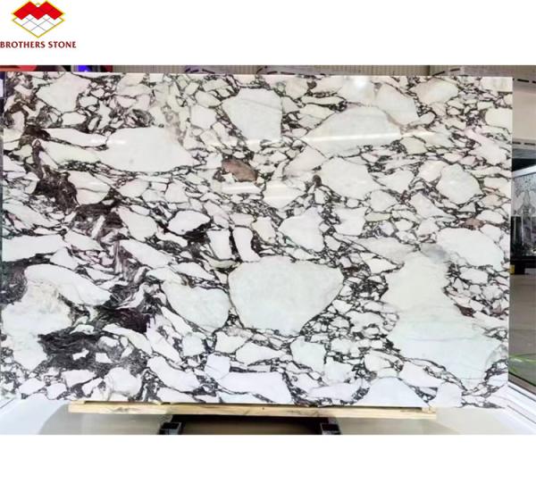 Natural Italian Calacatta Viola Marble Slabs for Modern Kitchen Countertop and