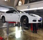 Two Post In Ground Car Lifts Car Washing and Repairing Lift 3500kg /1850mm 2
