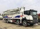Quality Construction Works Zoomlion Used Concrete Trailer Pump Truck Medium Sized wholesale