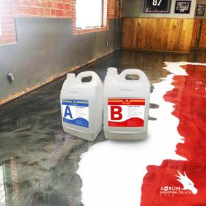 Quality Waterproof Liquid Glass 2 Part Epoxy 3D Floor Sticker Impact Resistance wholesale