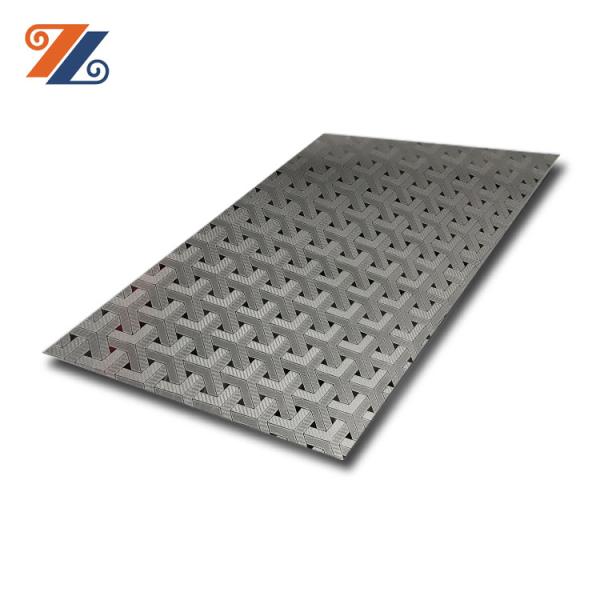 AISI Decorative Stainless Steel Sheet 0.4 Mm