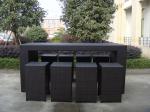 Outdoor Resin Wicker Bar Set