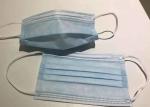 Plastic Nose Clip Earloop Surgical Face Masks Disposable 3 Ply