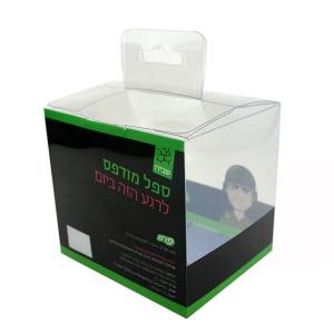 Quality 0.3mm PVC Open Closure Lockable Plastic Retail Boxes wholesale