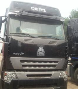 Quality 6X4 Euro2 380HP SINOTRUK HOWO A7 Tractor Dump Truck LHD ZZ4257N3247N1B wholesale