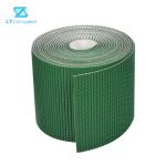 4.5mm Corrugation Machine Parts , 2 Ply Green Pvc Conveyor Belt