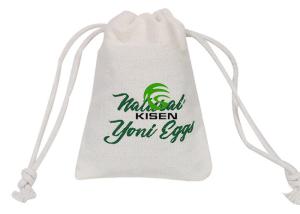 Quality White Printed 100 Cotton Canvas Shopping Bags With Drawstring Small Size wholesale
