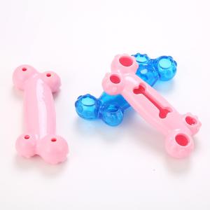 Quality Bite Resistant Dogs TPR Bone Chew Toy For Dog Playing wholesale