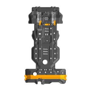 Quality Fuel Tank and Transmission Transfer Case Protection for Toyota Prado LC120 in Orange wholesale
