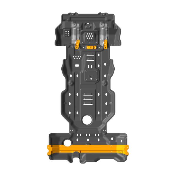 Exterior Accessories Skid Steer Quick Attach Engine Skid Plate for Toyota