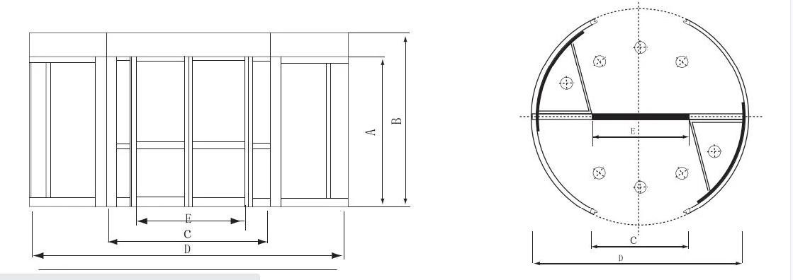 Variety of Materials and Colors Available for Automatic Revolving Door