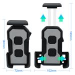 ABS Mobile Phone Holder For Cycling 360 Degree Rotation