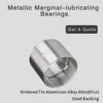 AlSn20Cu1 Marginal Lubricating Metal Sleeve Bearing CSB-J20