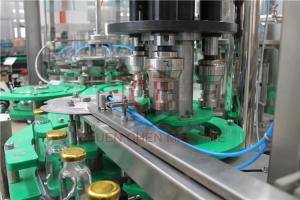 Quality Fresh Apple Beverage Glass Bottle Hot Juice Filling Machine With Return System wholesale