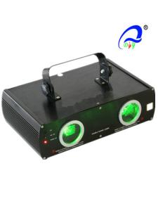 Quality Double Lens Club Laser Stage Light 30 Watt DMX Green Laser Light Two Heads wholesale