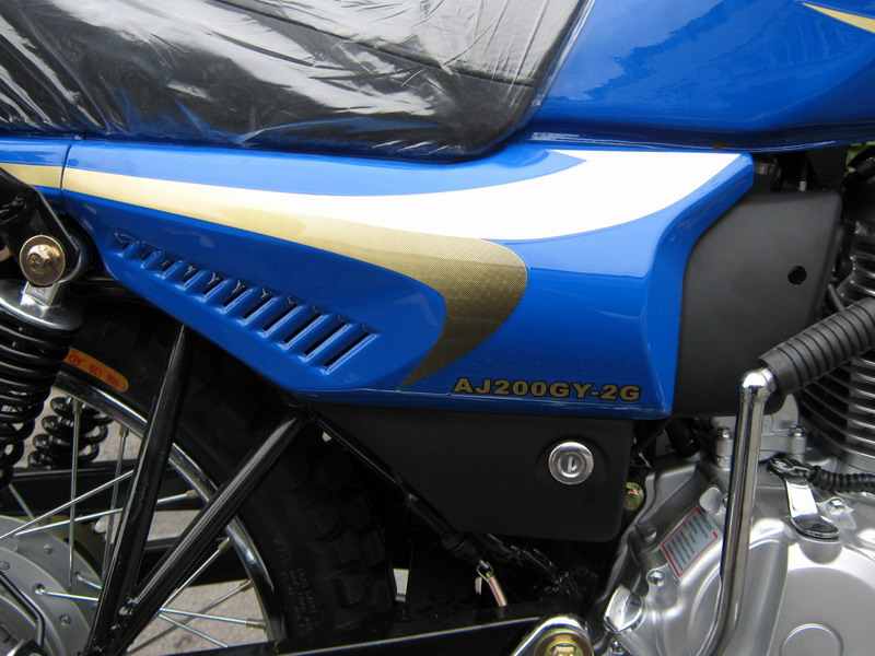 Streamlined Design 200cc Street Bike Motorcycle 8.5 Kw / 8000 Rpm