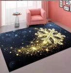 Cartoon Merry Christmas Patterns Living Room Floor Carpets