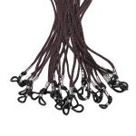 Black Glasses Rope Chain , Nylon Fiber Rope Eyeglass String Holder