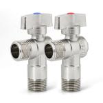 UK Type 2 Way Angle Valve 90 Degree Brass Half Inch Angle Valve