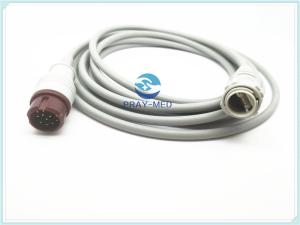 Quality Mindray T5 Invasive Blood Pressure Cable , HP IBP Cable 4mm Diameter wholesale