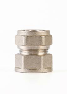 Quality Antiwear Stable Chrome Pipe Nipple , Nontoxic Brass Inverted Flare Fittings wholesale