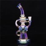 8 Inch Oil Rig Glass With 14mm Quartz Banger Nail Glass Smoking Pipes Glass Bong