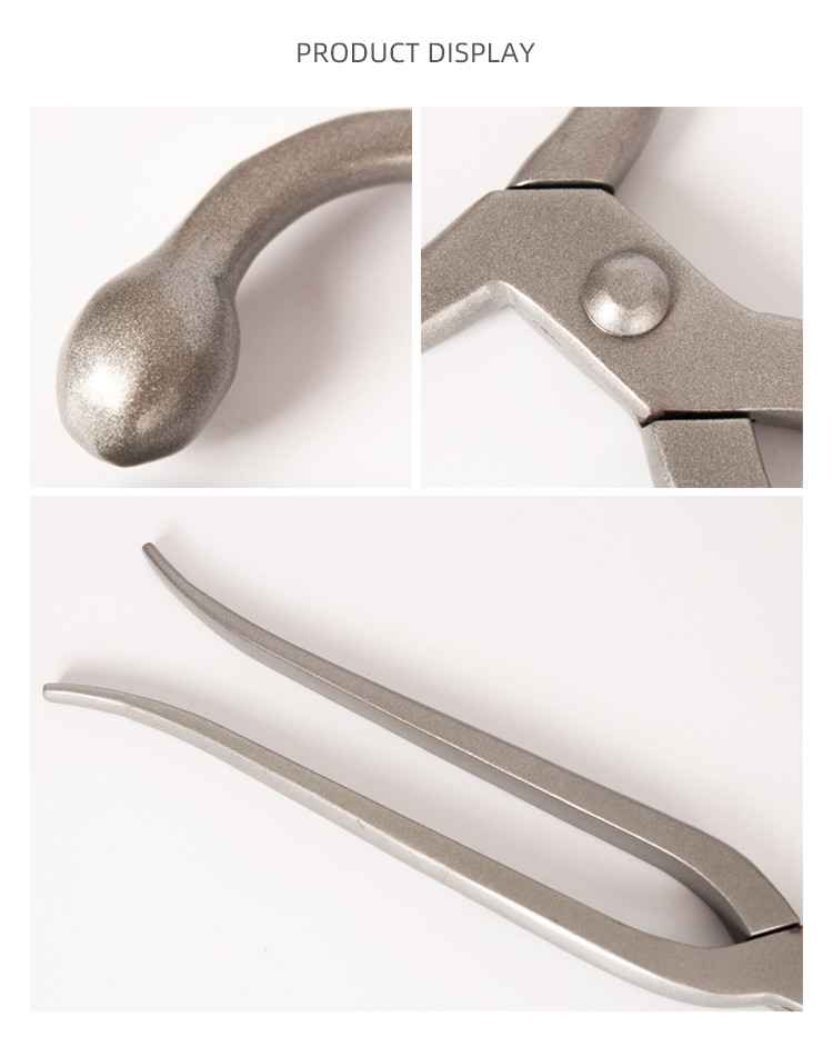 Professional 36.5cm Bull Nose Forceps Made Of Carbon Steel For Precise Tissue Handling