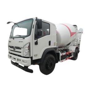Quality Fully Hydraulic Self Loading Transit Concrete Mixer Truck for Construction Industry wholesale