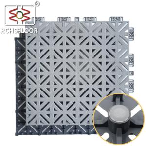Quality Polypropylene Basketball Court Tiles 1.61cm Thickness Sports Flooring Tiles wholesale