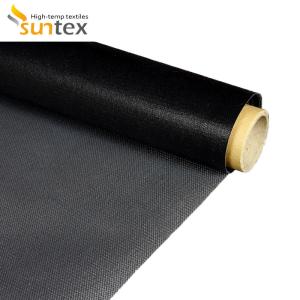 Quality 0.42mm High Temperature Resistance Lightweight Fiberglass Cloth PTFE Coated wholesale