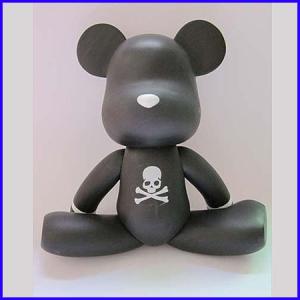 Quality 7 inches height Momo Bears Diy Art Platform Cartoon Action Figure ICTI certified factory wholesale