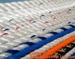 8mm polypropylene rope 8-ply mooring ship rope used ship rope, polypropylene