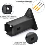 Hitch Wall Mount Bike Rack Heavy Duty Wall Holder Hanger for Space-Saving