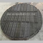 Round Stainless Steel 1400mm Wire Mesh Demister Pad 3 Sections