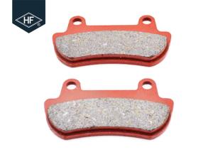 Quality Red Color Non Asbestos Brake Disc Honda Brake Pads 30000 - 50000km Lifespan wholesale