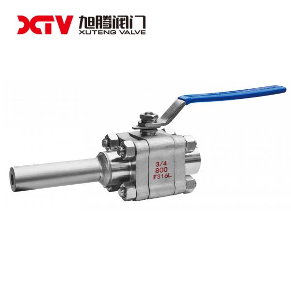 Manual Forged Steel High Pressure Internal Thread Extended Butt Welded Ball
