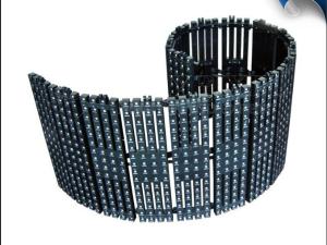Quality P8mm 4500nit Exterior Flexible LED Curtain Screen wholesale